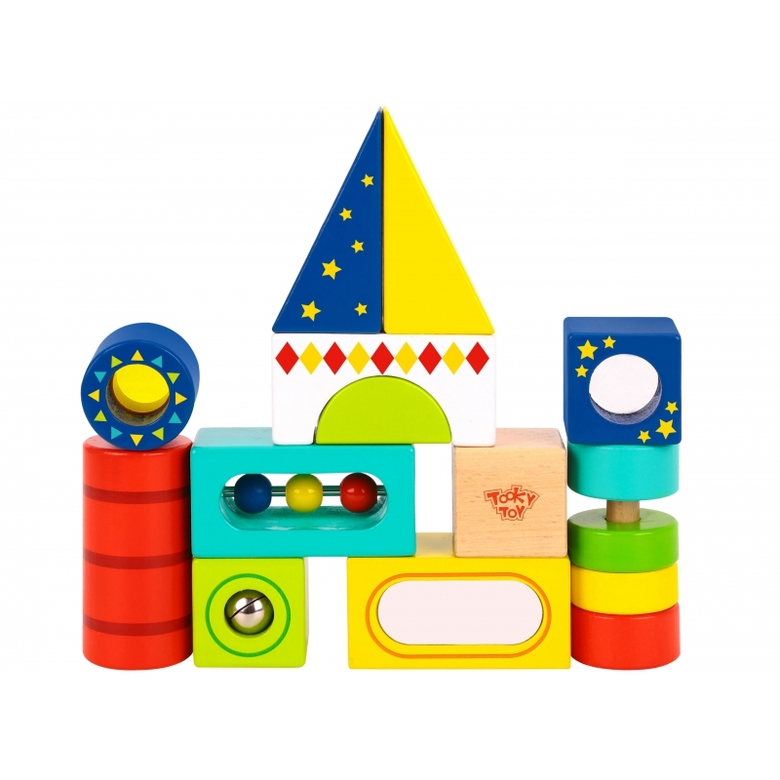 Дървени музикални блокчета от Tooky toy