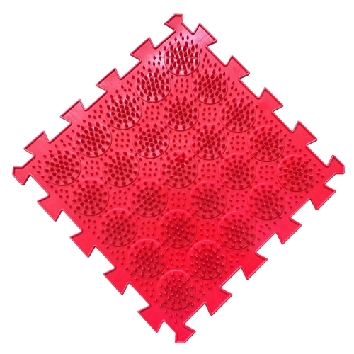 Модулен килим ORTHO PUZZLE, Микс Таралежи