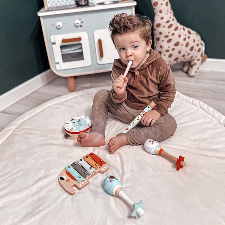 Цветен детски музикален комплект Tooky toy