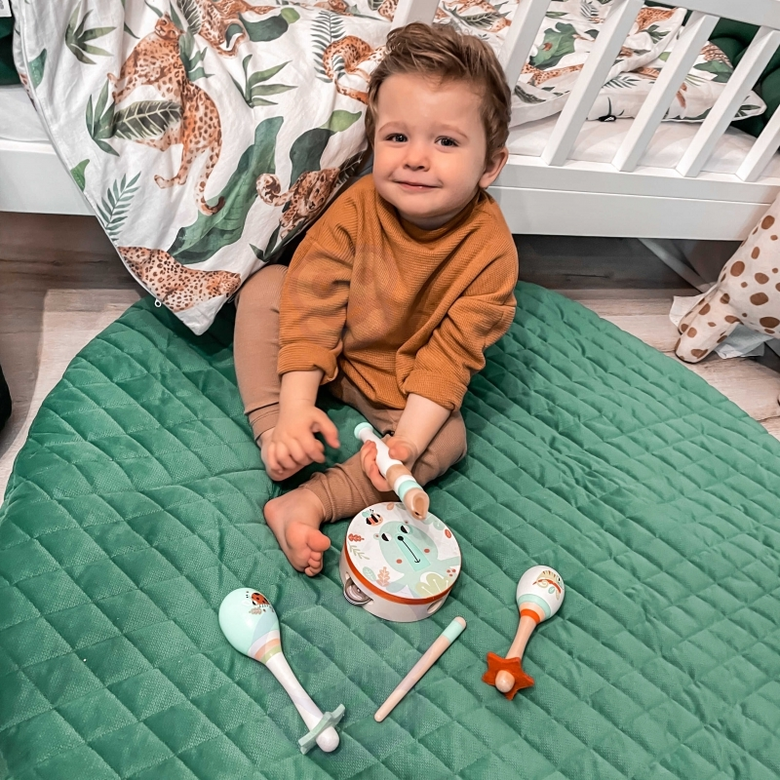 Цветен детски музикален комплект Tooky toy