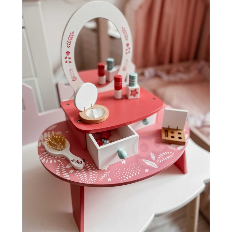Детска дървена гримьорна с аксесоари от Tooky toy