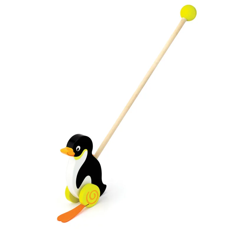 Дървена буталка - Пингвин от Viga toys