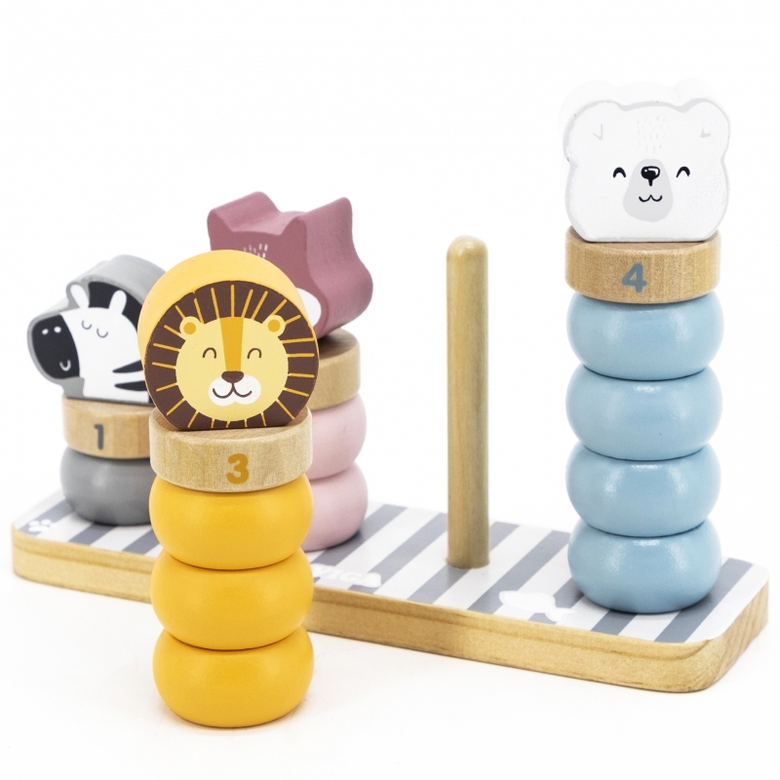 Дървена игра - Рингове за нанизване Polar B