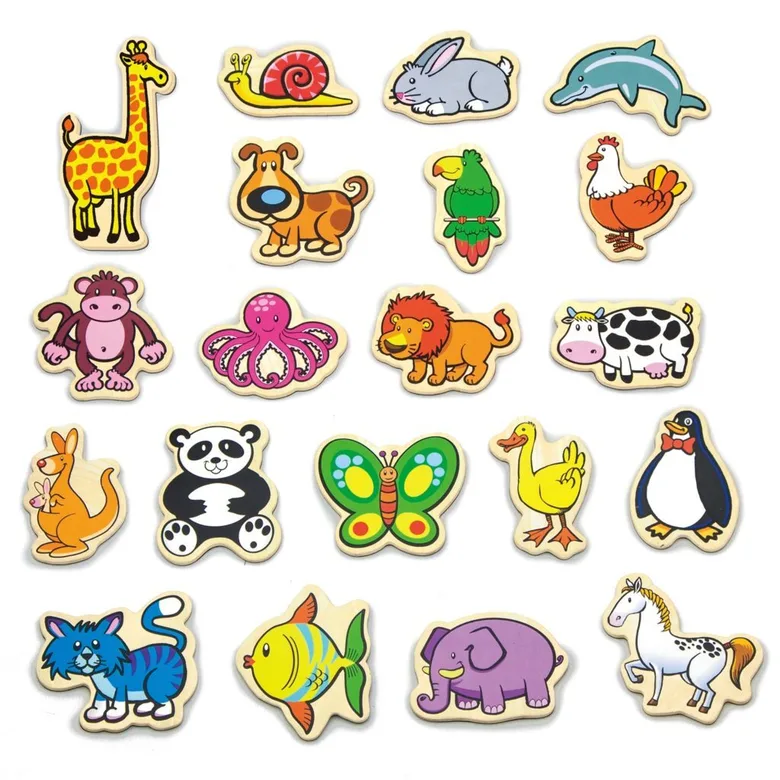 Магнитни животни 20 броя от Viga toys