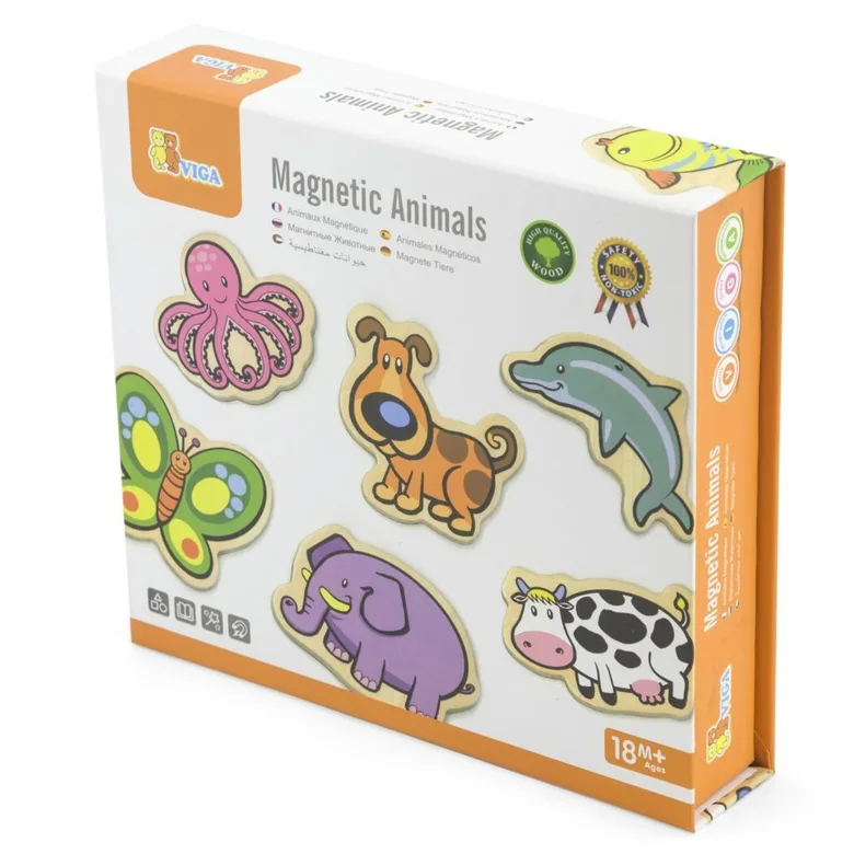 Магнитни животни 20 броя от Viga toys