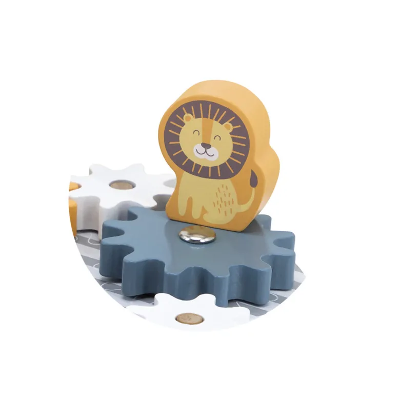 Дървена играчка със зъбчати колела Polar B