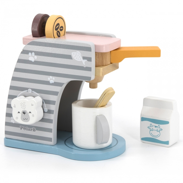 Дървена детска играчка - кафе машина Polar B