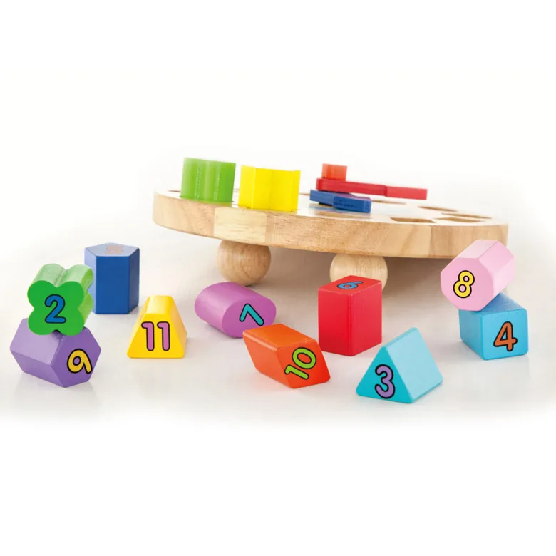 Детски пъзел и сортер Часовник от Viga toys