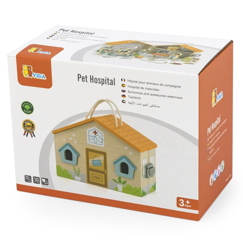 Комплект за игра - Клиника за животни от Viga toys