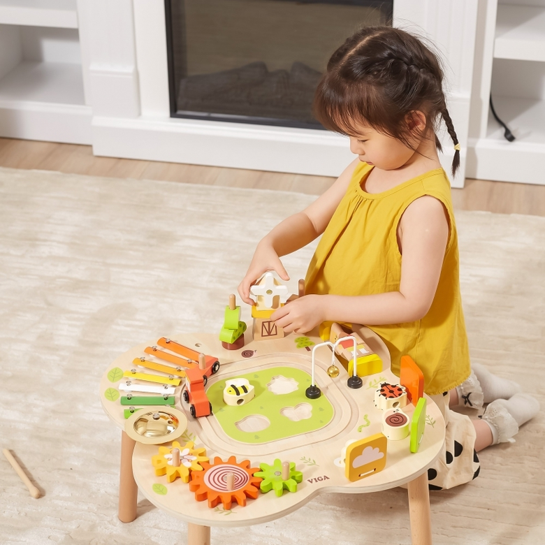 Viga toys Масичка с активности за игра