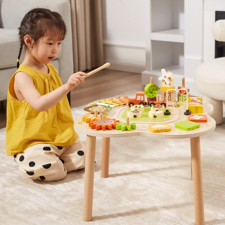 Viga toys Масичка с активности за игра