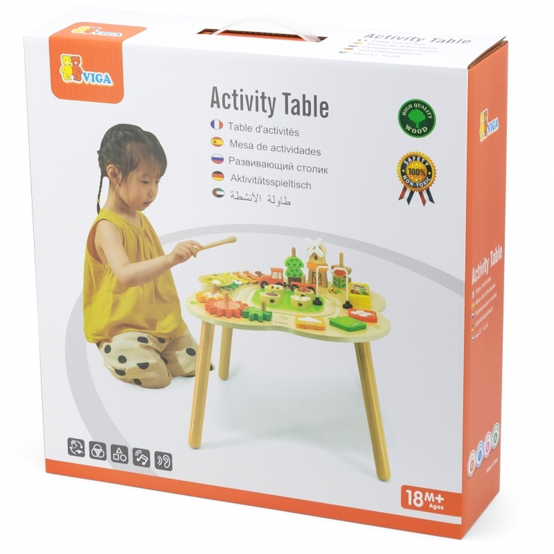 Viga toys Масичка с активности за игра