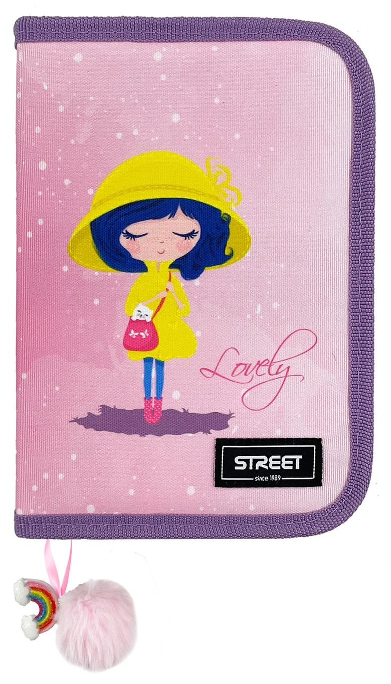 Несесер Street Rain Girl,  21x4x14cm, 530949, празен