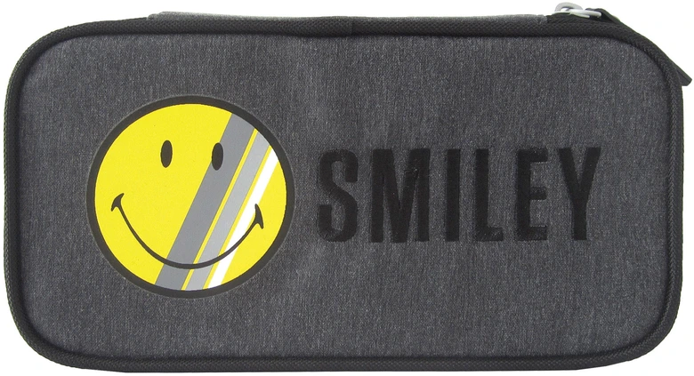 Несесер с органайзер Smiley, 21x11x5 cm, 53302, празен