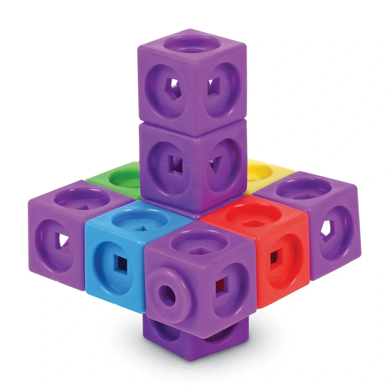 Образователна игра Mathlink Математически кубчета STEM изследователи, Learning resources, LER 9336