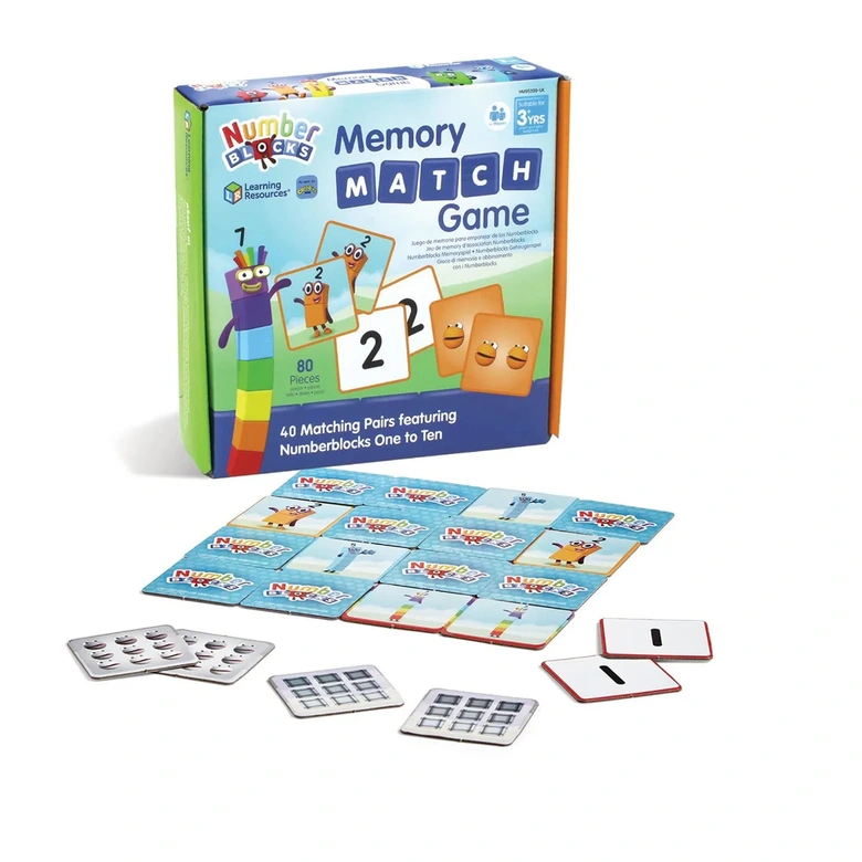 Мемори игра MathLink Numberblocks, Learning resources, HM 95399-UK