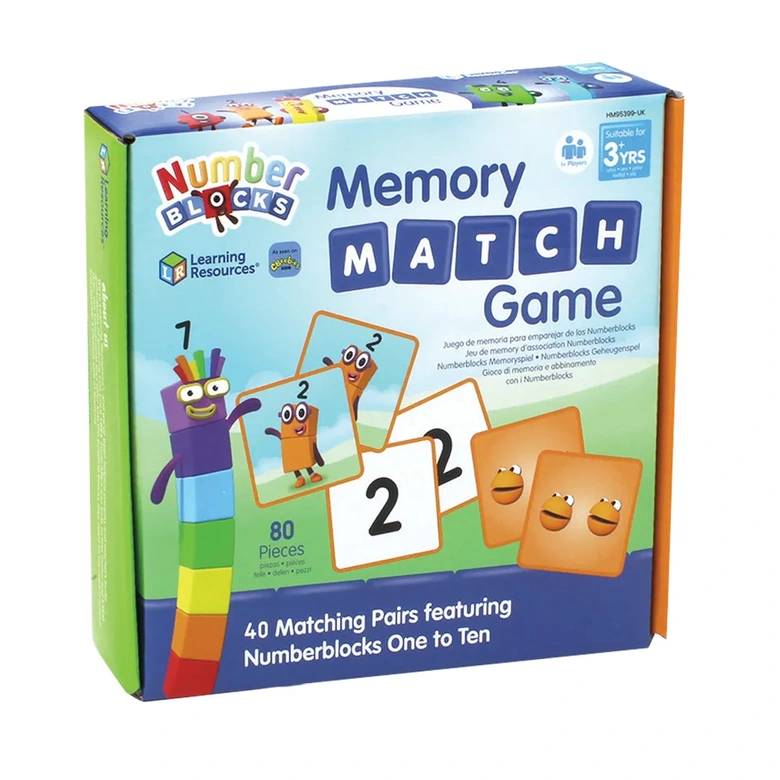 Мемори игра MathLink Numberblocks, Learning resources, HM 95399-UK
