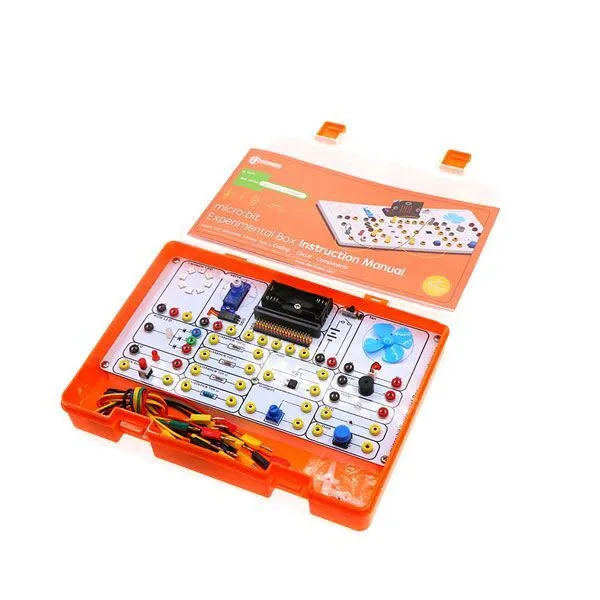 Комплект Експеримент Elecfreaks EF08200, с Micro:Bit платка, батерии AAA