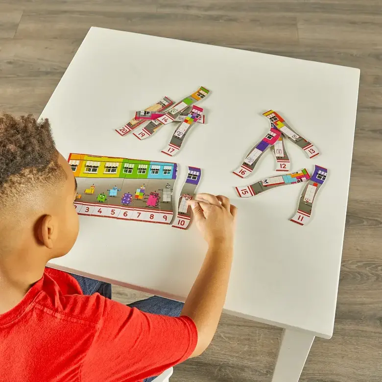 Комплект пъзел от 1-20, Numberblocks Puzzle Set от  Learning resources HM95403-UK