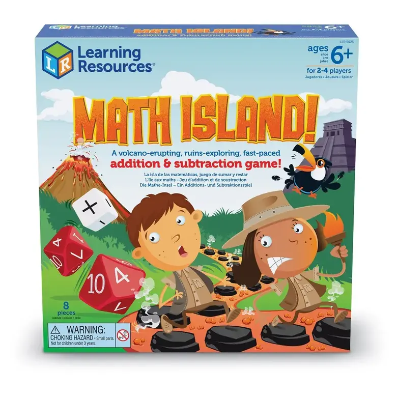  Игра Math Island Събиране и изваждане от Learning Resources, LER5025
