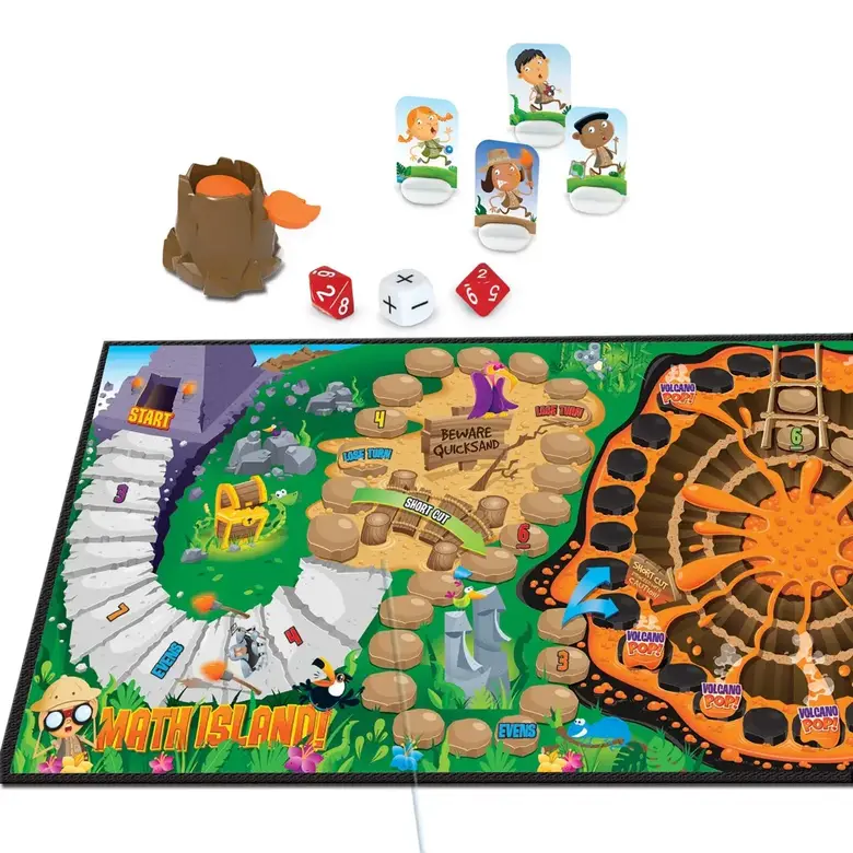  Игра Math Island Събиране и изваждане от Learning Resources, LER5025