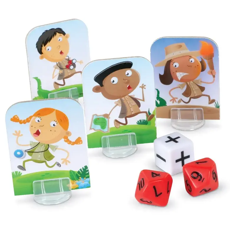  Игра Math Island Събиране и изваждане от Learning Resources, LER5025