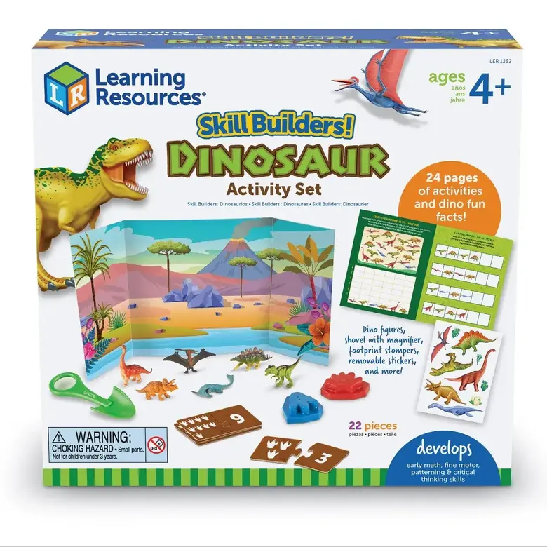 Създатели на умения! Динозаври от Learning Resources, LER 1262