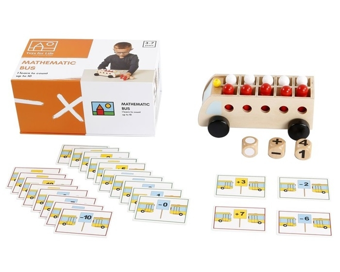 Игра за смятане - Математически автобус