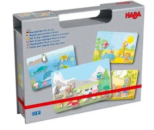 Haba Образов. магнитна игра - животни 73 части