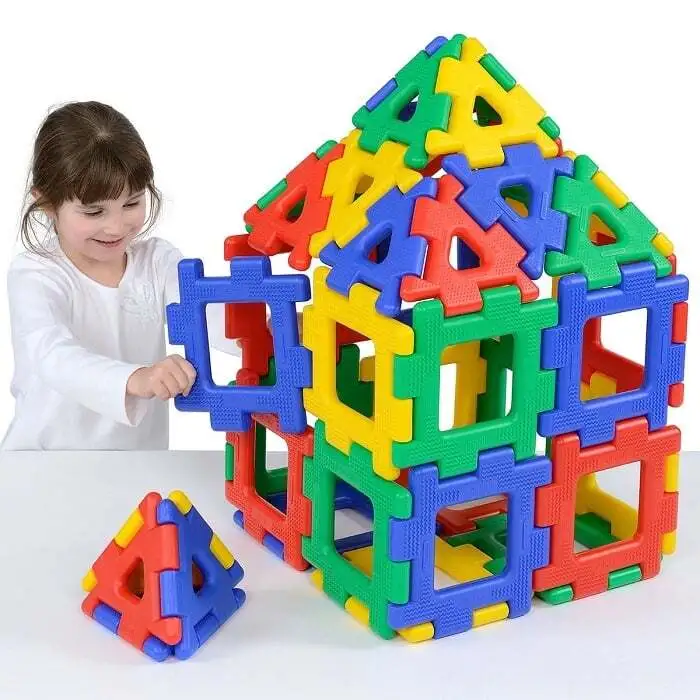 Конструктор Polydron - Гигантски (40 части)