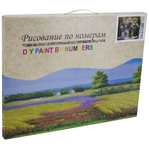 Комплект за рисуване по номера с платно 50х40 см, Модел 51
