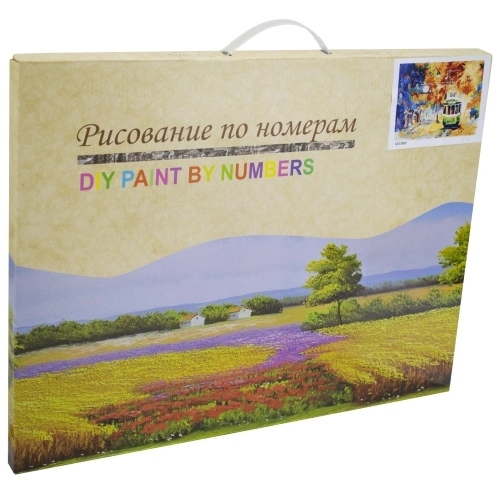 Комплект за рисуване по номера с платно 50х40 см, Модел 52