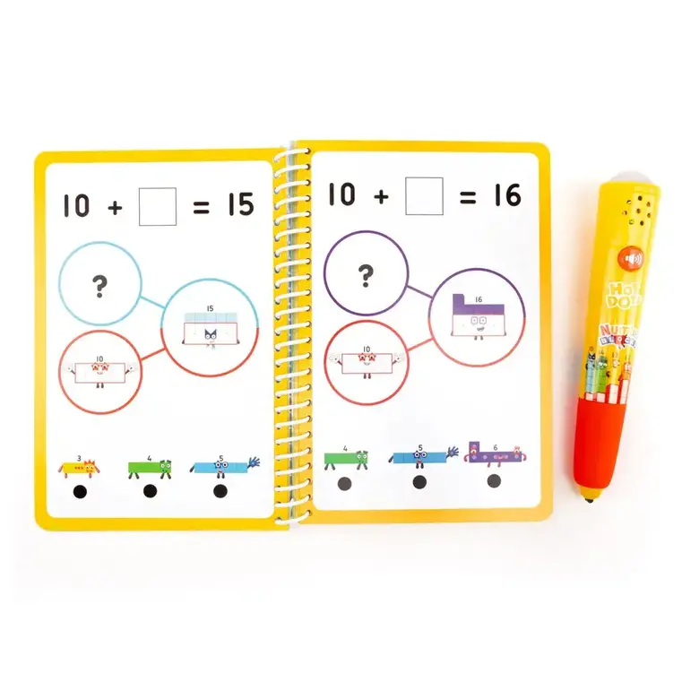 Hot Dots® Numberblocks® 11-20 С Книжка и интерактивна писалка