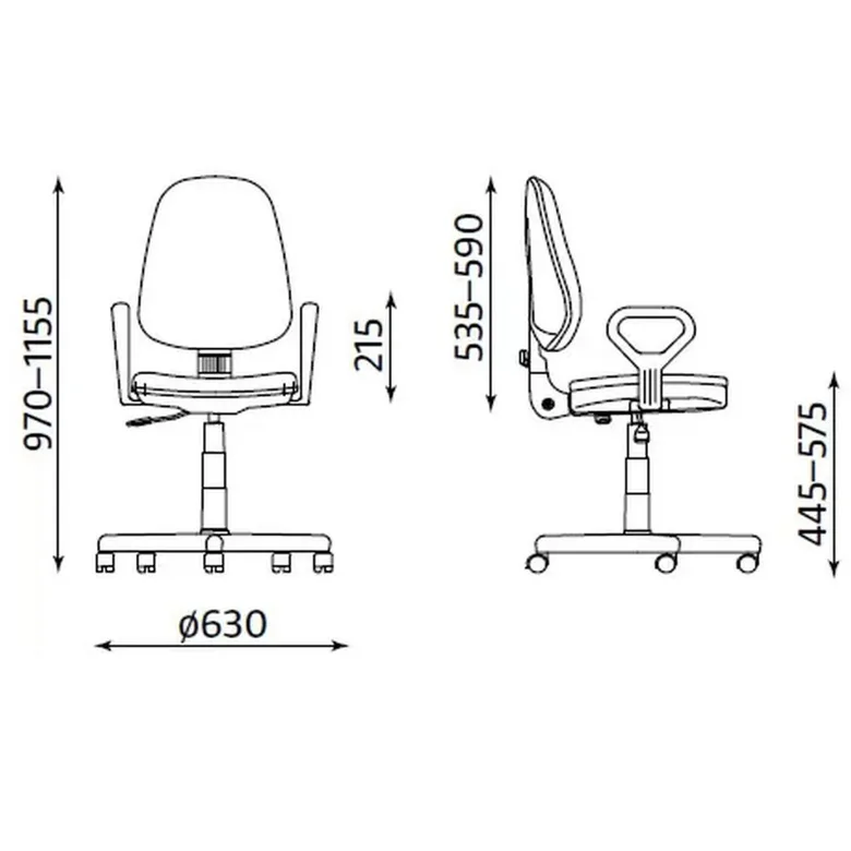 Работен стол Prestige GTP Topaz C-U