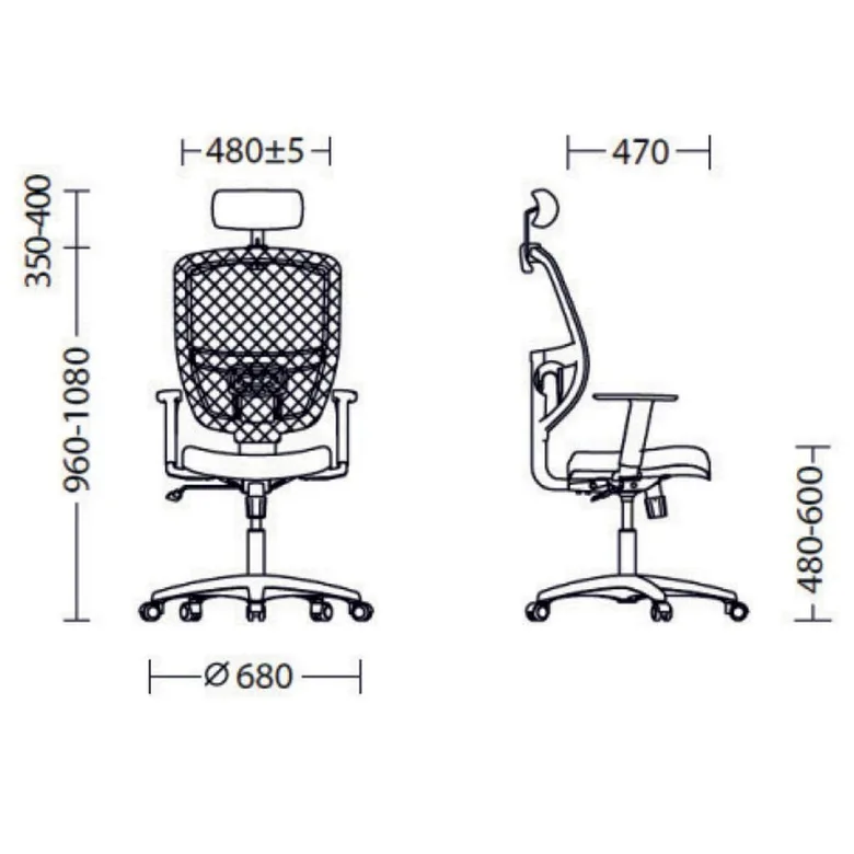 Работен стол Stilo R HR
