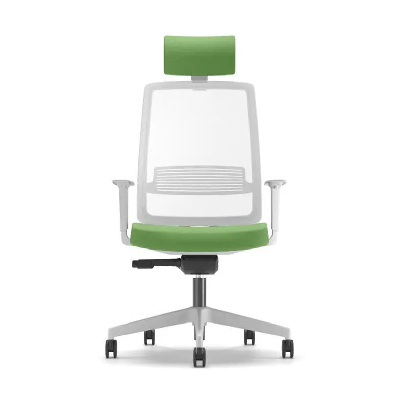 Ергономичен работен стол Lucio White HR