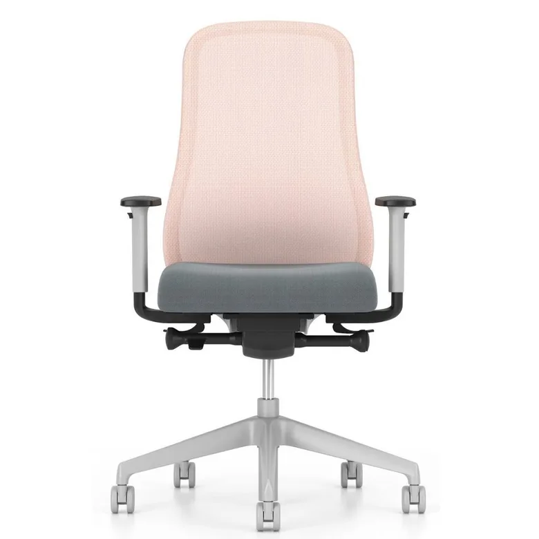 Работен стол Souly Mesh Light Grey LUH2