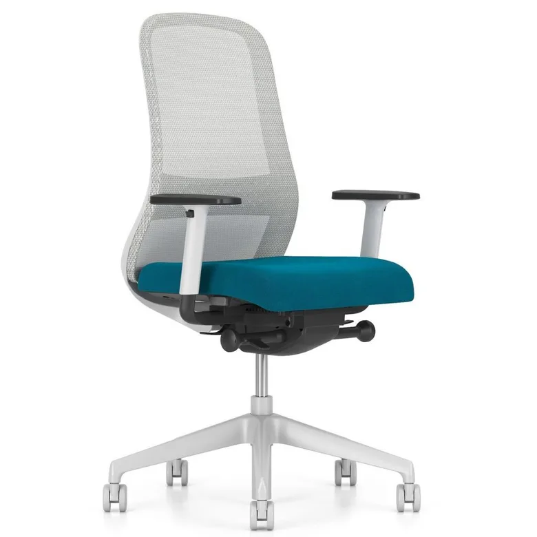 Работен стол Souly Mesh Light Grey LUH2