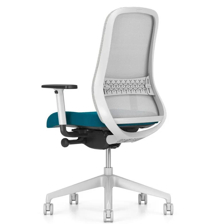 Работен стол Souly Mesh Light Grey LUH2