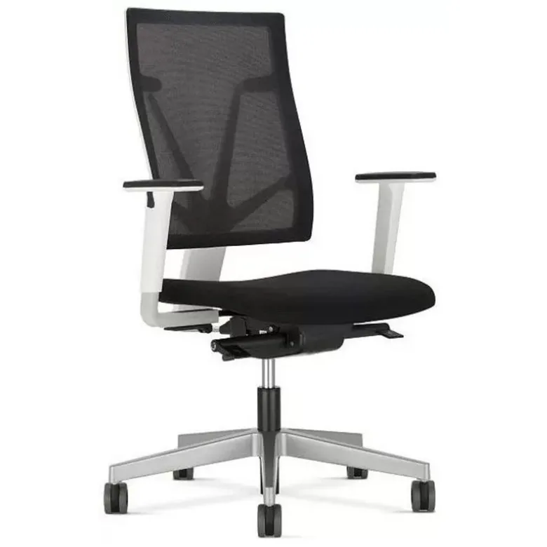 Работен стол 4ME Mesh White POL