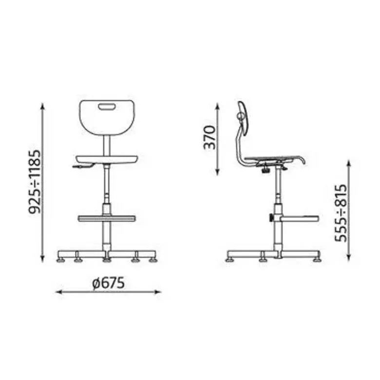 Werek Seat Plus Foot Base (еко кожа)