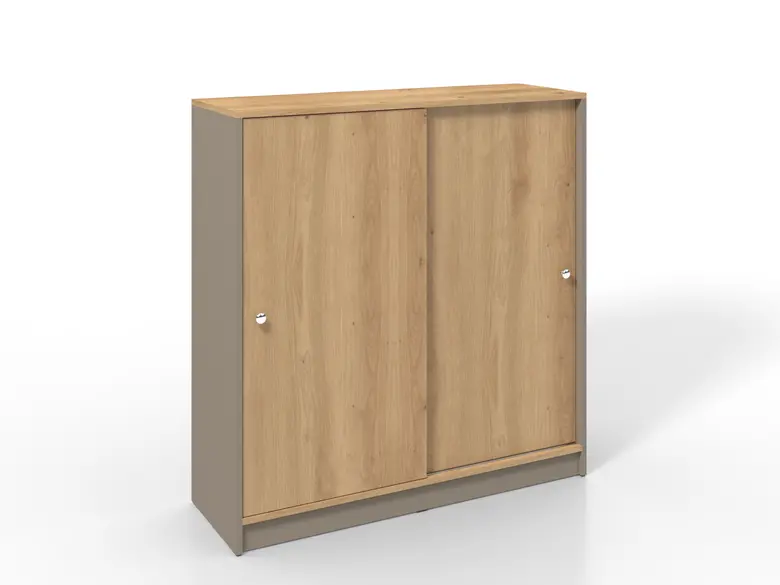 Офис Библиотека – 2 врати плъзг. – 120 x 40 х 124 см