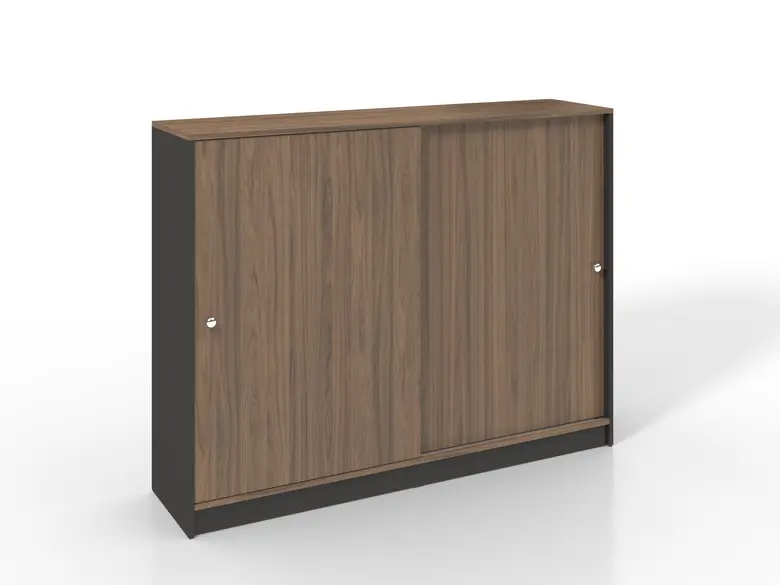 Офис Библиотека – 2 врати плъзг. – 162 x 40 х 124 см