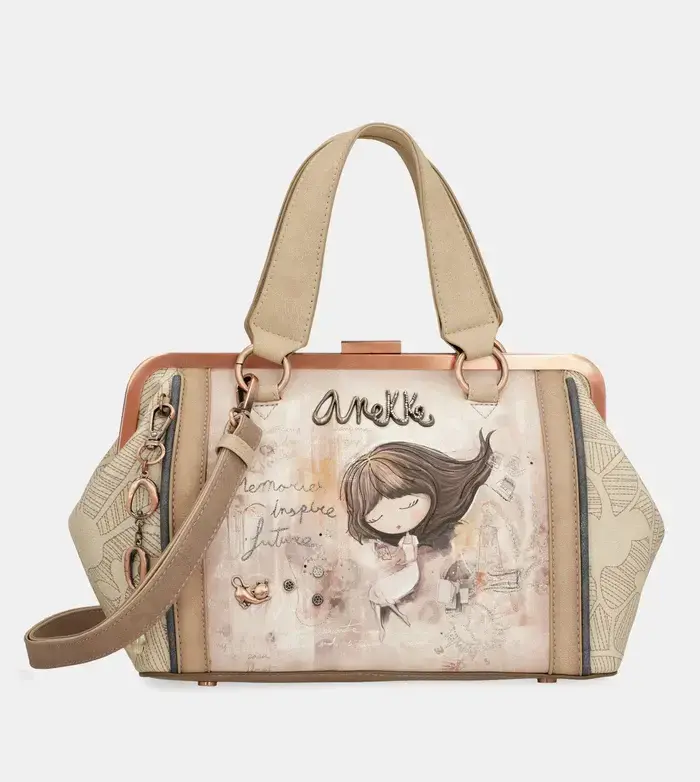 Дамска чанта Kiss-lock bag Memories, 40801-009, 30/20/14 cm