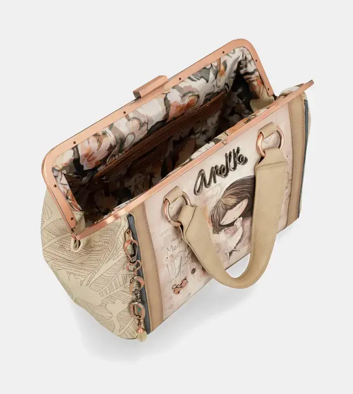 Дамска чанта Kiss-lock bag Memories, 40801-009, 30/20/14 cm