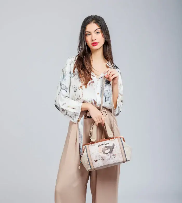 Дамска чанта Kiss-lock bag Memories, 40801-009, 30/20/14 cm