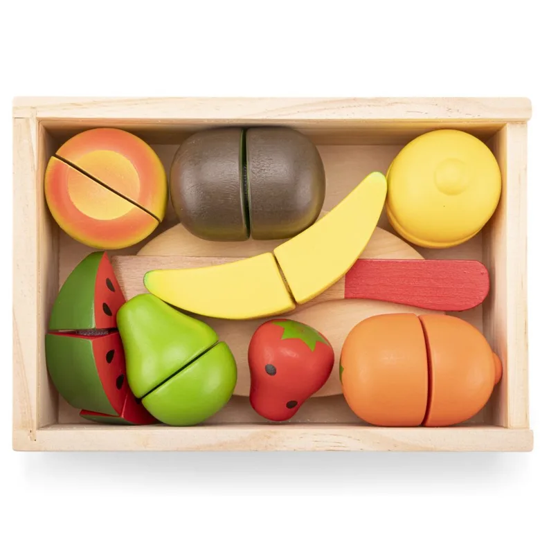 Кутия с плодове за рязане New classic toys