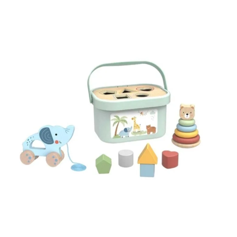 Tooky Toy Кутия с три бебешки играчки