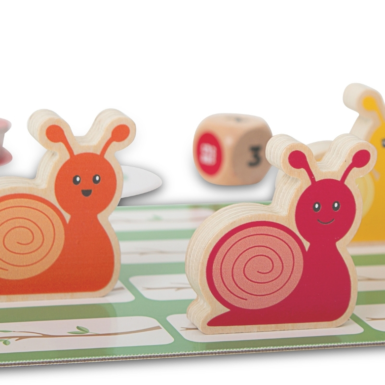 Състезание с охлюви - Забавна детска игра от BS Toys