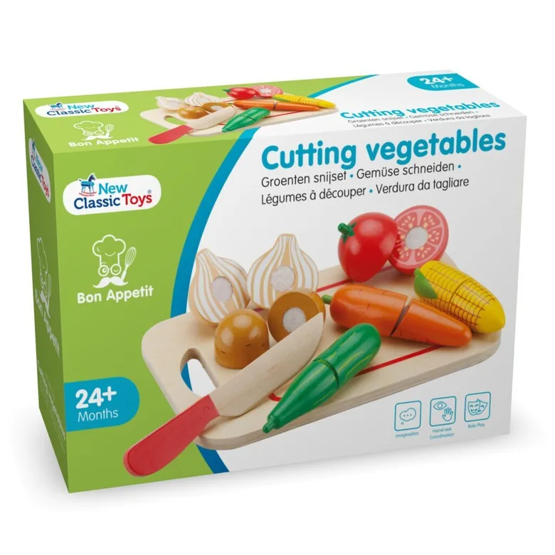 Зеленчуци с дъска за рязане от New classic toys